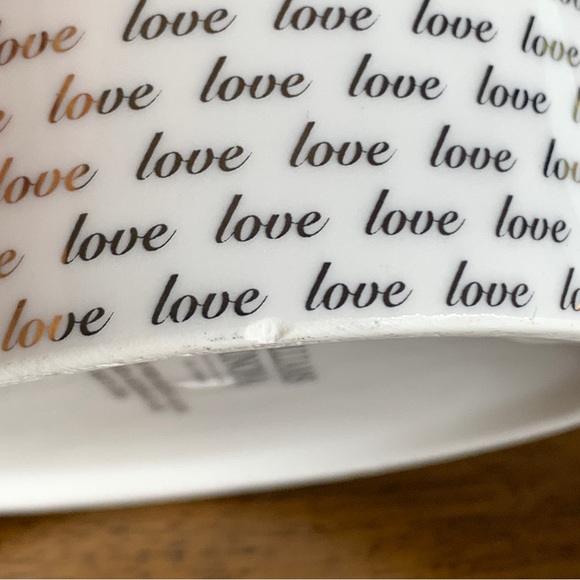 Williams Sonoma LOVE ❤️ Heart Coffee Cup Mug - Picture 3 of 5
